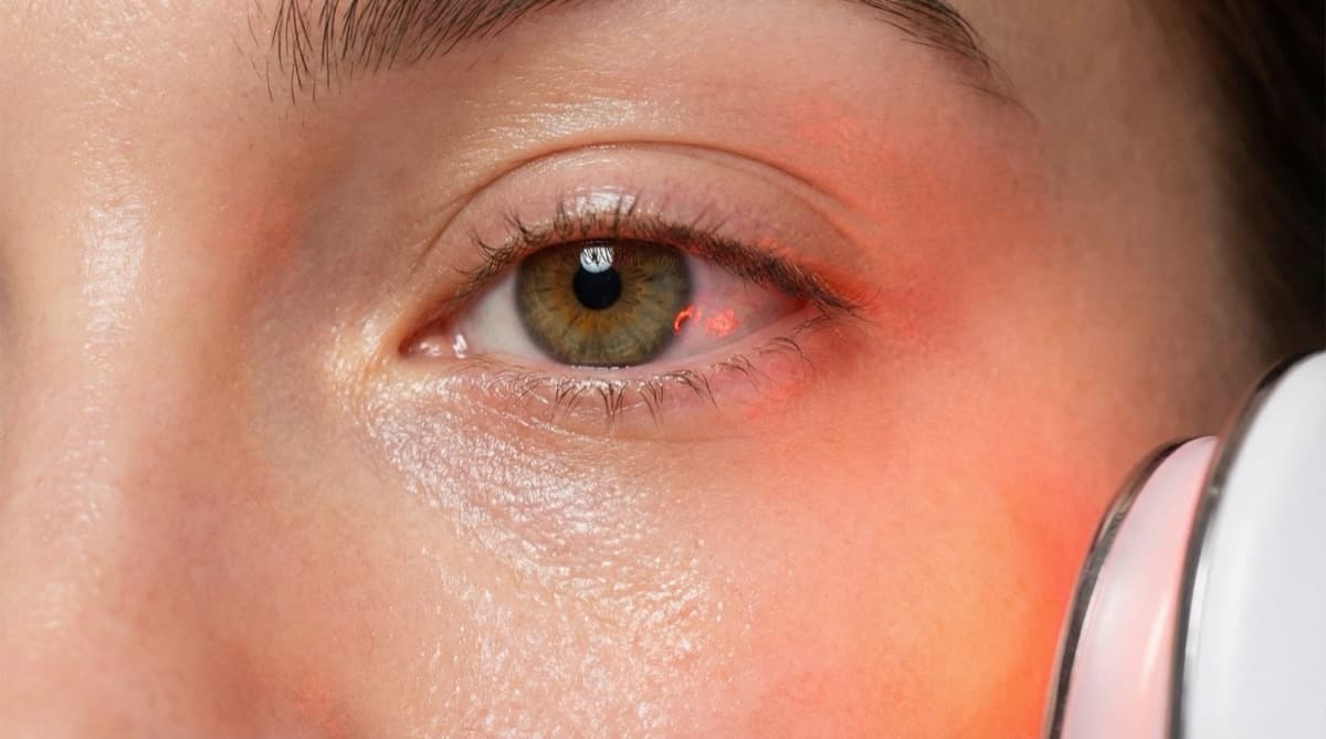 Red Light for Dark Circles: Collagen and Skin