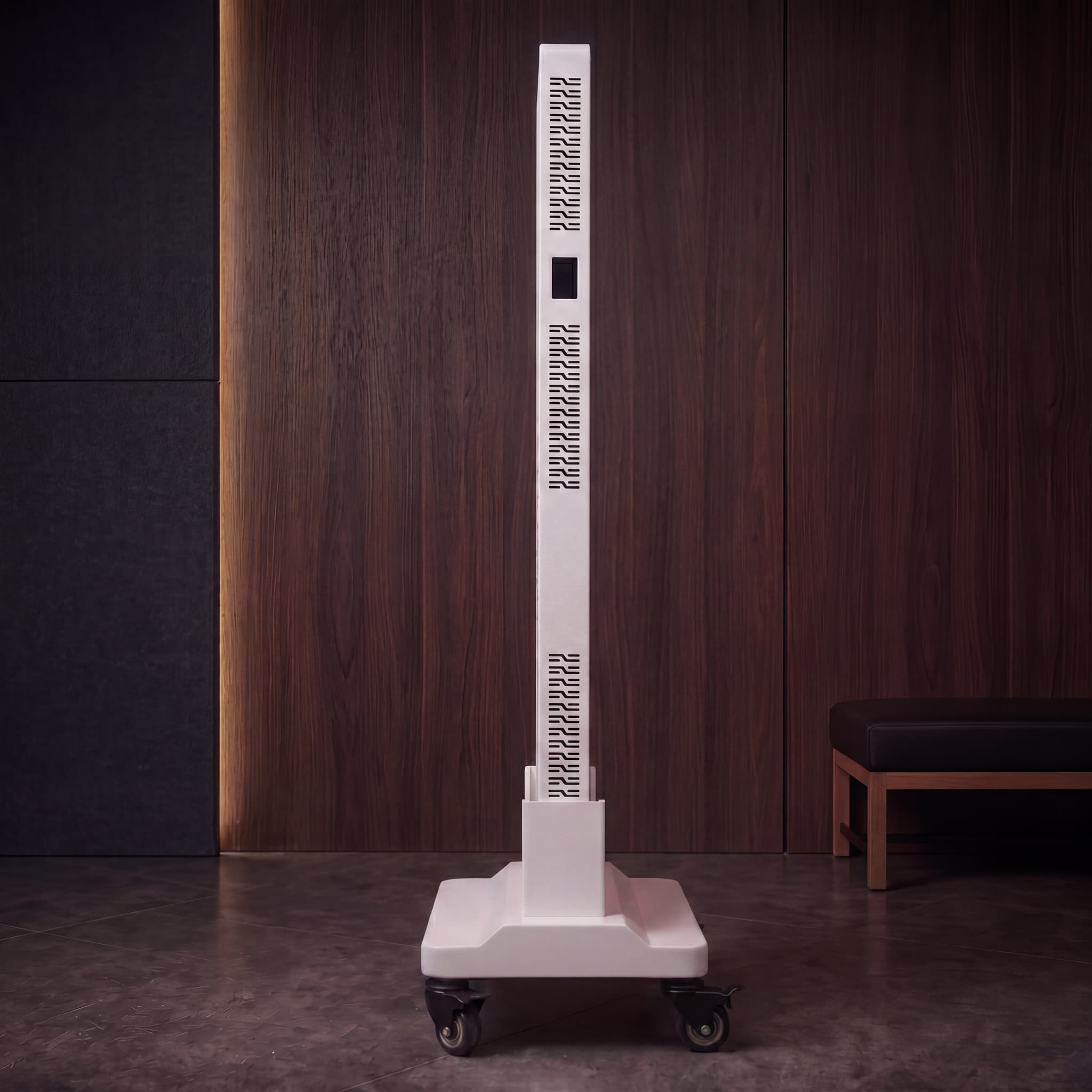 RLPRO 1200 right side profile with touchscreen and cooling vents